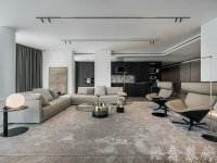 工業(yè)風格家居裝修裝飾室內設計效果-A508-6